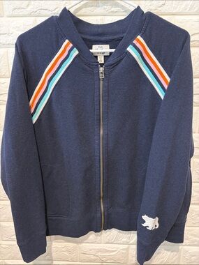 Hatley Heritage Navy Zip-Up